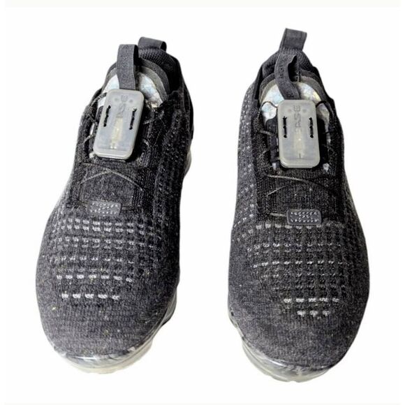 NIKE Air VaporMax 2020 Flyknit 'Black Dark Grey' Running Shoes Size 5Y/W6.5 - Picture 4 of 11
